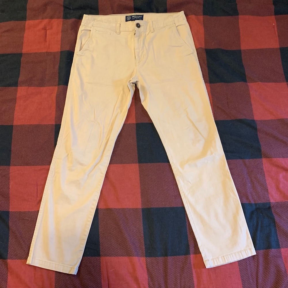 American Eagle Stretch Khakis